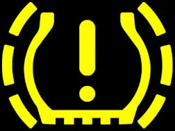 TPMS system failure icon